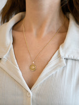 Anzie X Mel Soldera Collier Mauvais Œil avec Cils