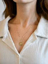 Anzie X Mel Soldera Collier Mauvais Œil avec Cils