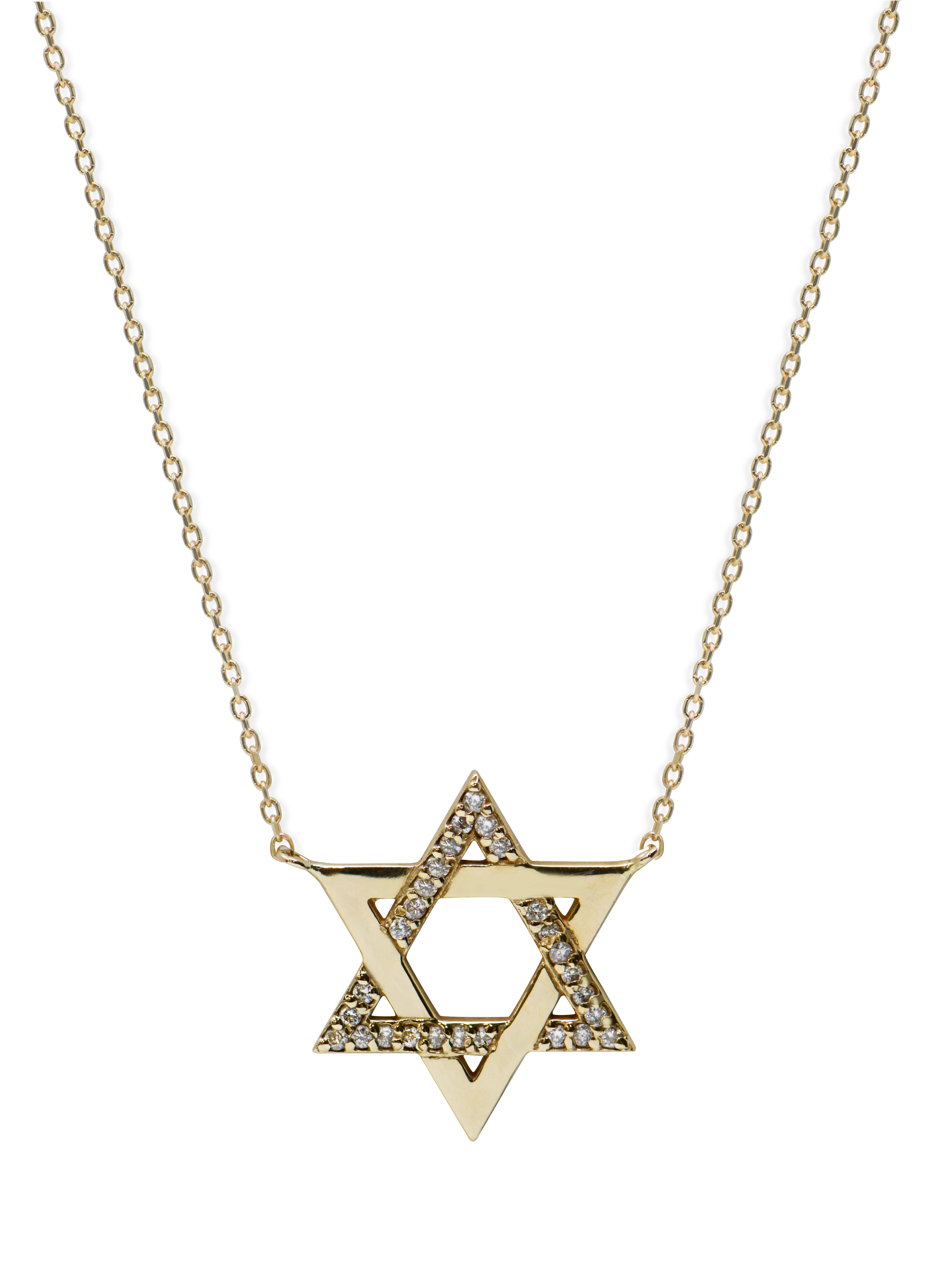 Classique Pavé Star of David Pendant