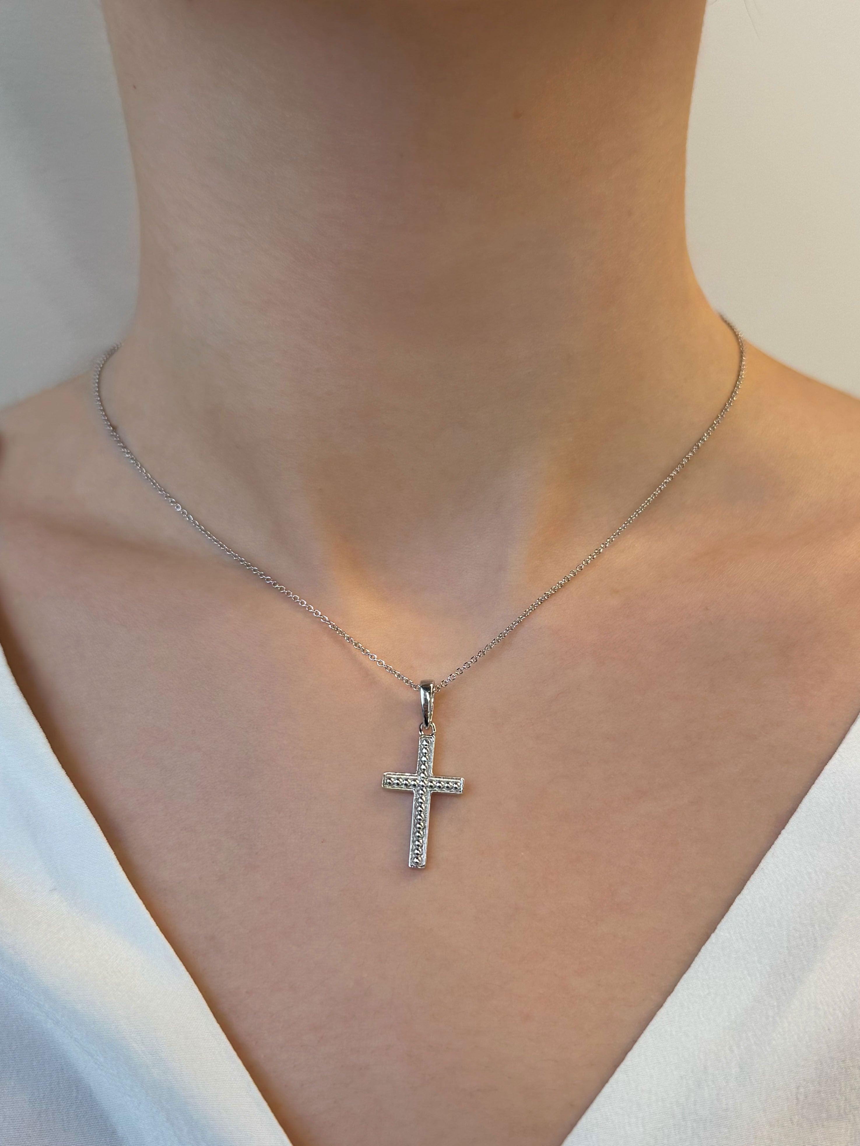 Breloque Croix Grande Dew Drop