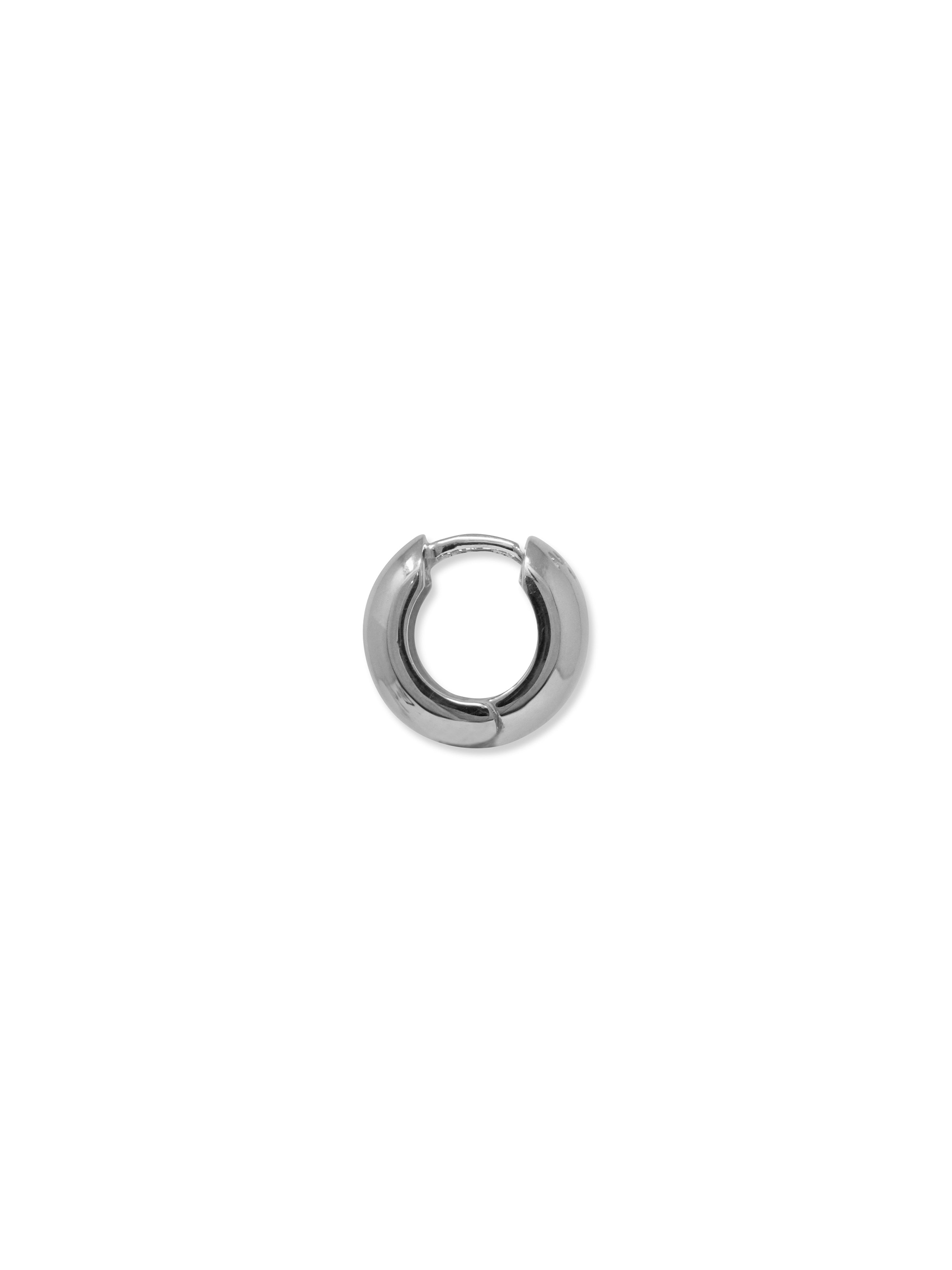 Classique Lauren 13mm Wide Dome Hoop Earrings