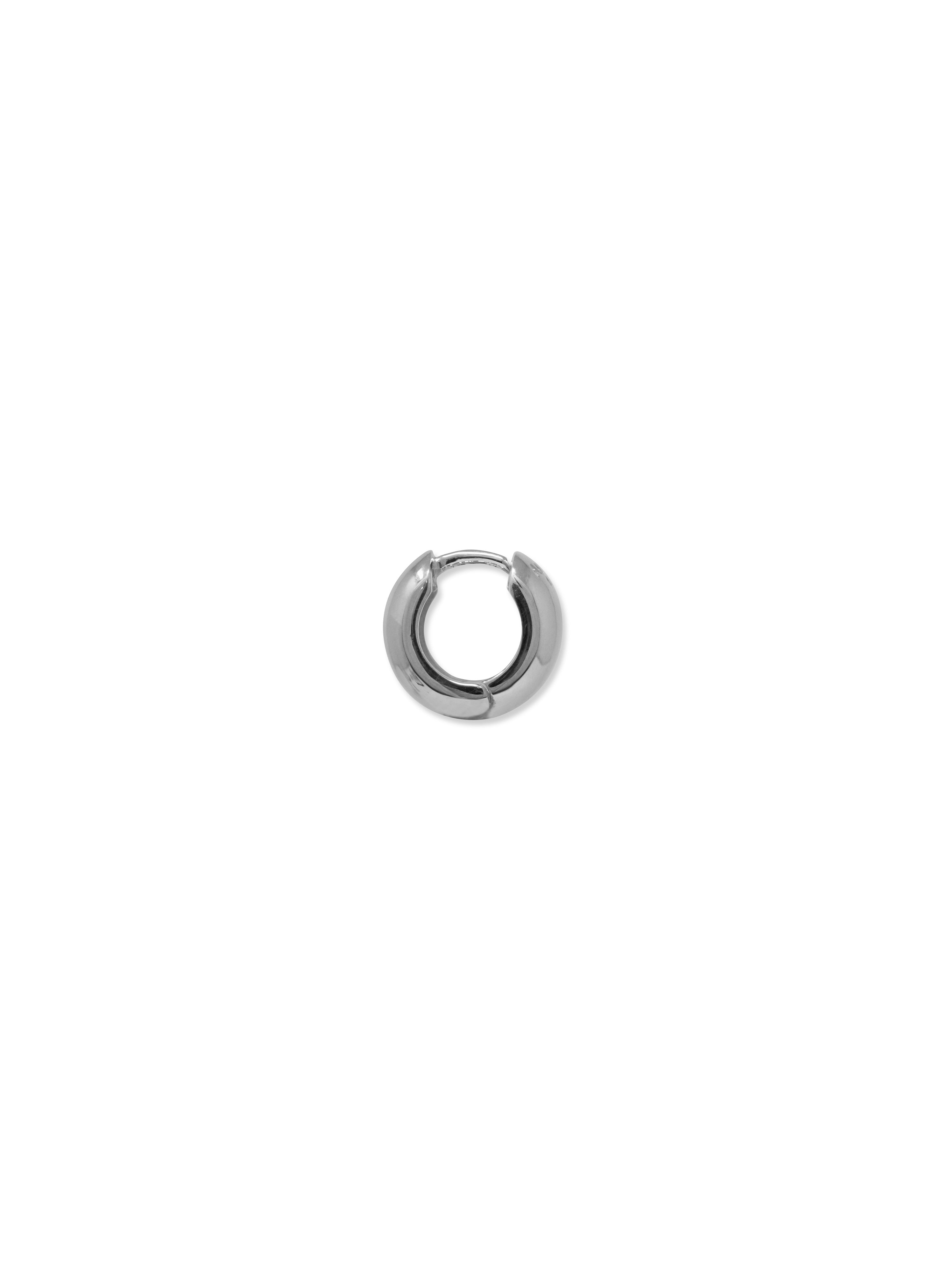Classique Lauren 10mm Wide Dome Hoop Earrings