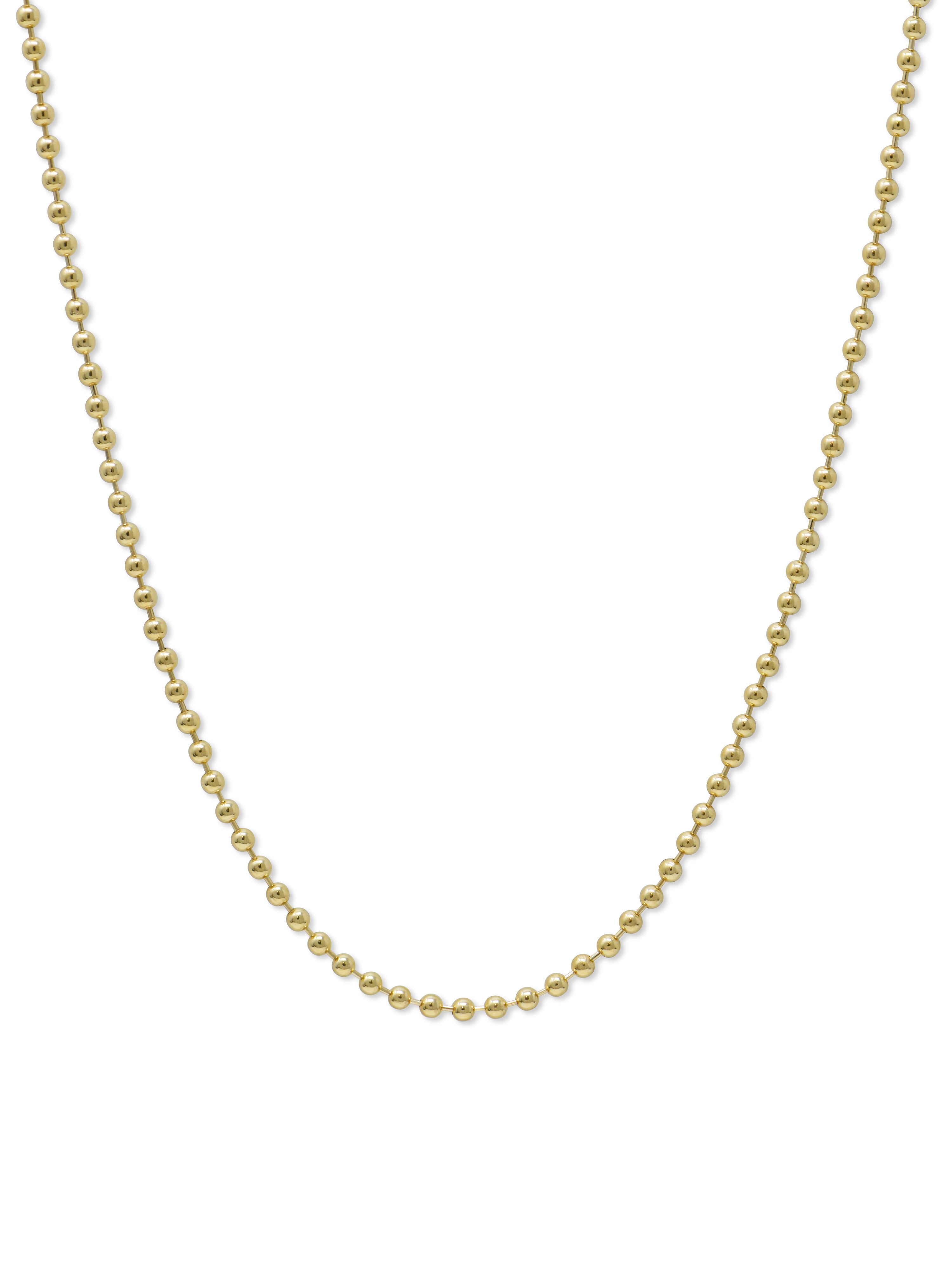 Gold Ball Chain 2mm
