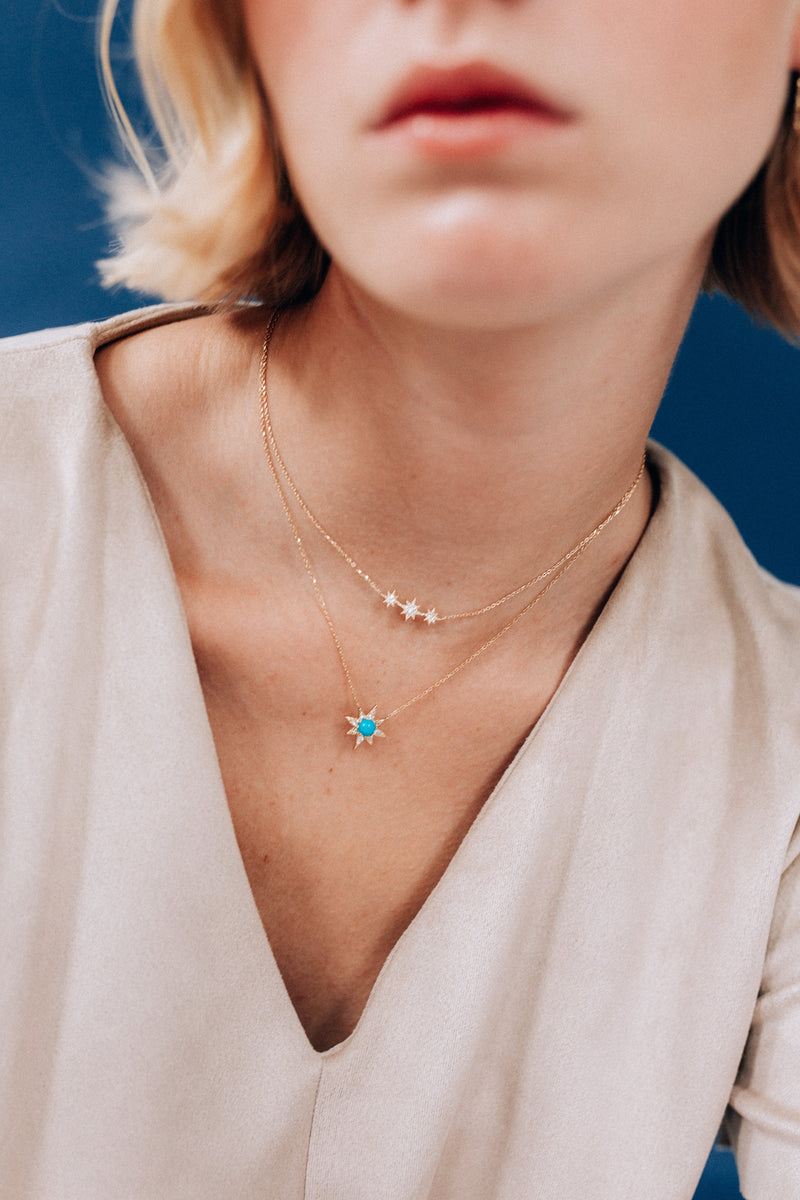 Collier éclat d'étoile Aztec 