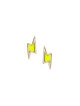 Jac+Jo Enamel Lightning Bolt Studs