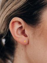 Jac+Jo Enamel Lightning Bolt Studs