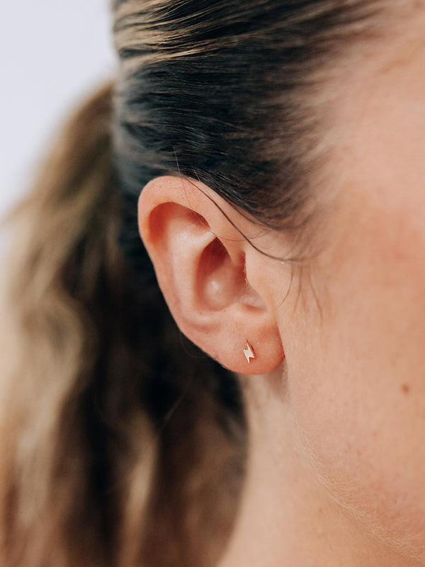 Jac+Jo Icon Lightning Studs