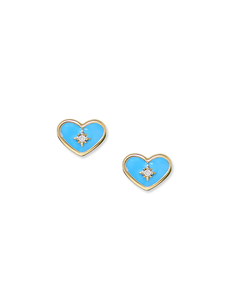 Jac + Jo Clous d’Oreilles Icône Cœur
