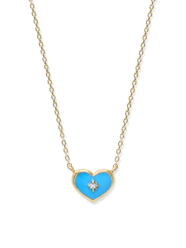 Jac+Jo Pendentif Icône D'étoile Vintage en Émail
