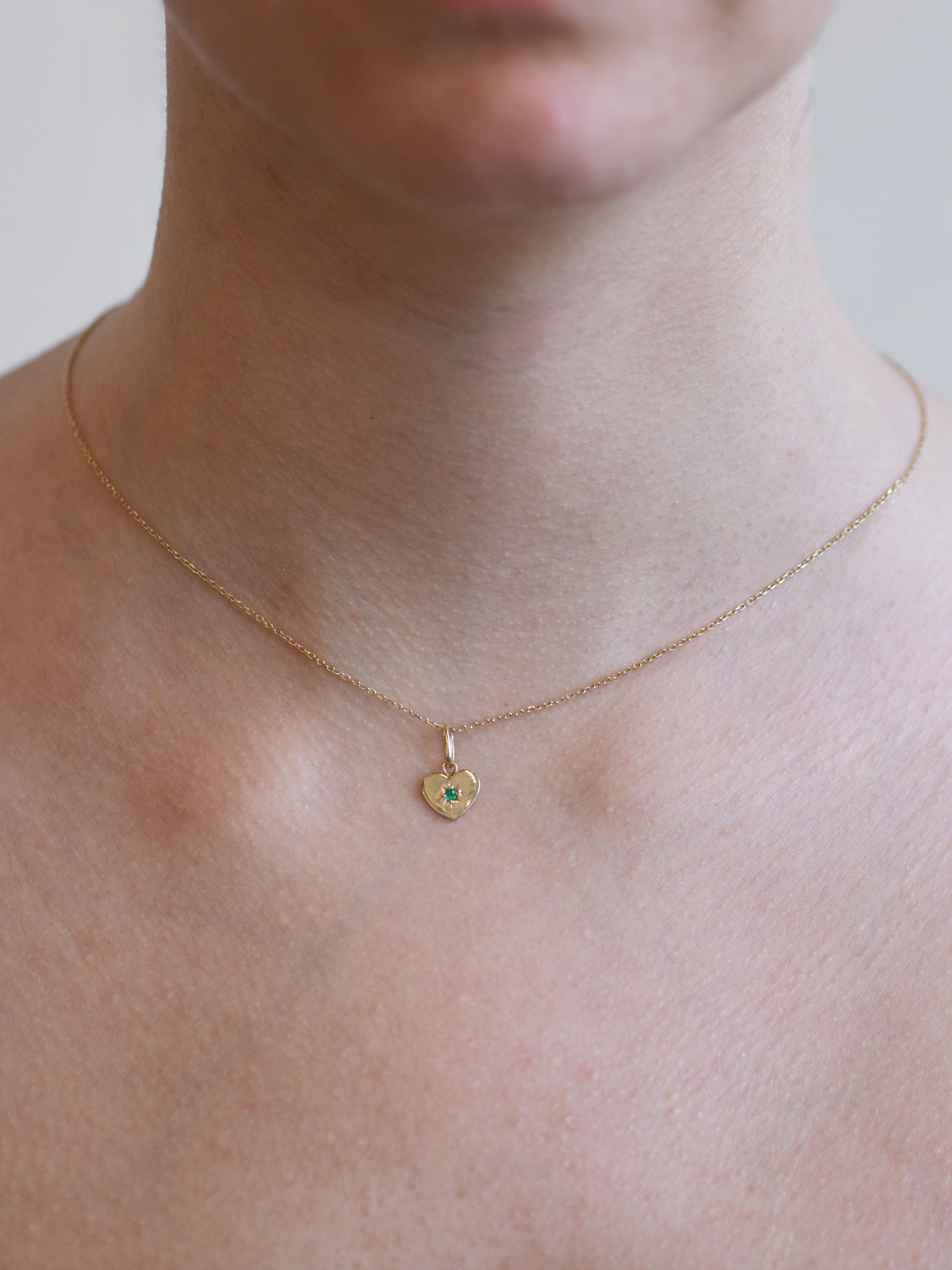 Jac + Jo Pendentif Icône Étoile Cœur Vintage