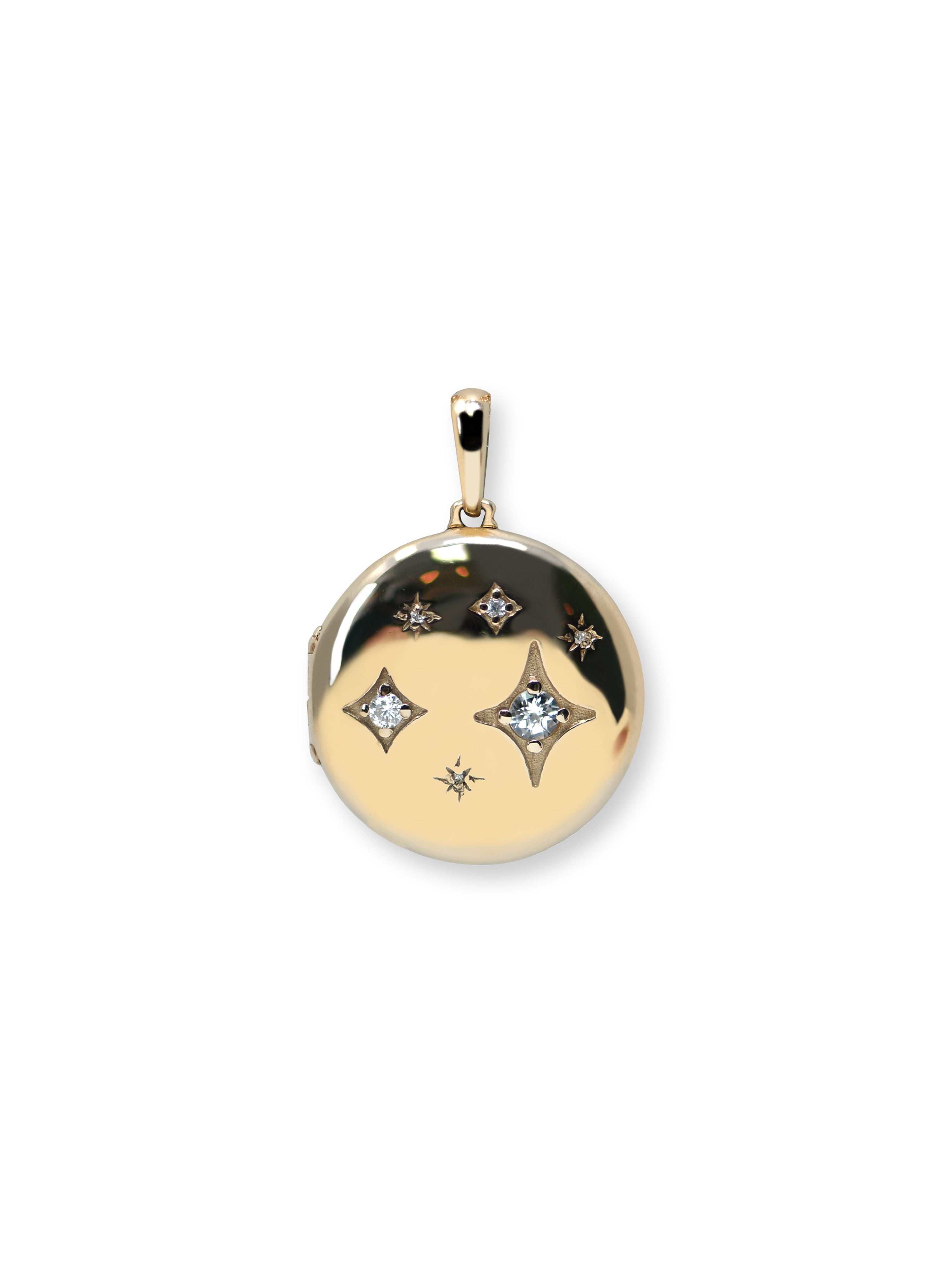 Jac+Jo Gothic Diamond Constellation Locket