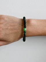 Bracelet Jac+Jo Œil Rond de l'Âme Tigre Vert