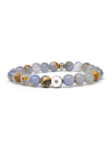 Bracelet Jac+Jo Œil Rond de l'Âme Calcédoine Émail 