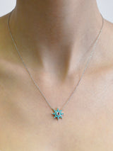 Jac+Jo Pendentif Icône D'étoile Vintage en Émail