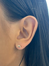 Jac+Jo Stella Icon Turquoise Rainbow Studs