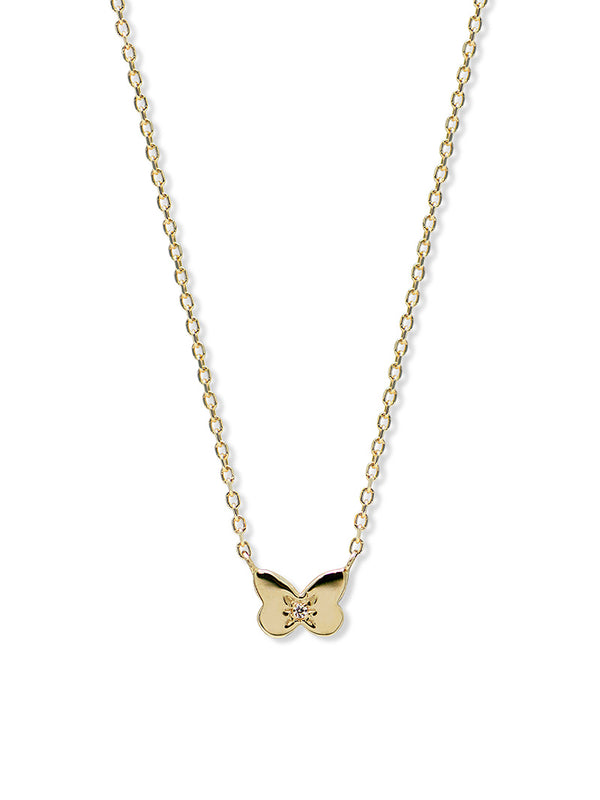 Jac+Jo Amanda Mini Butterfly Necklace