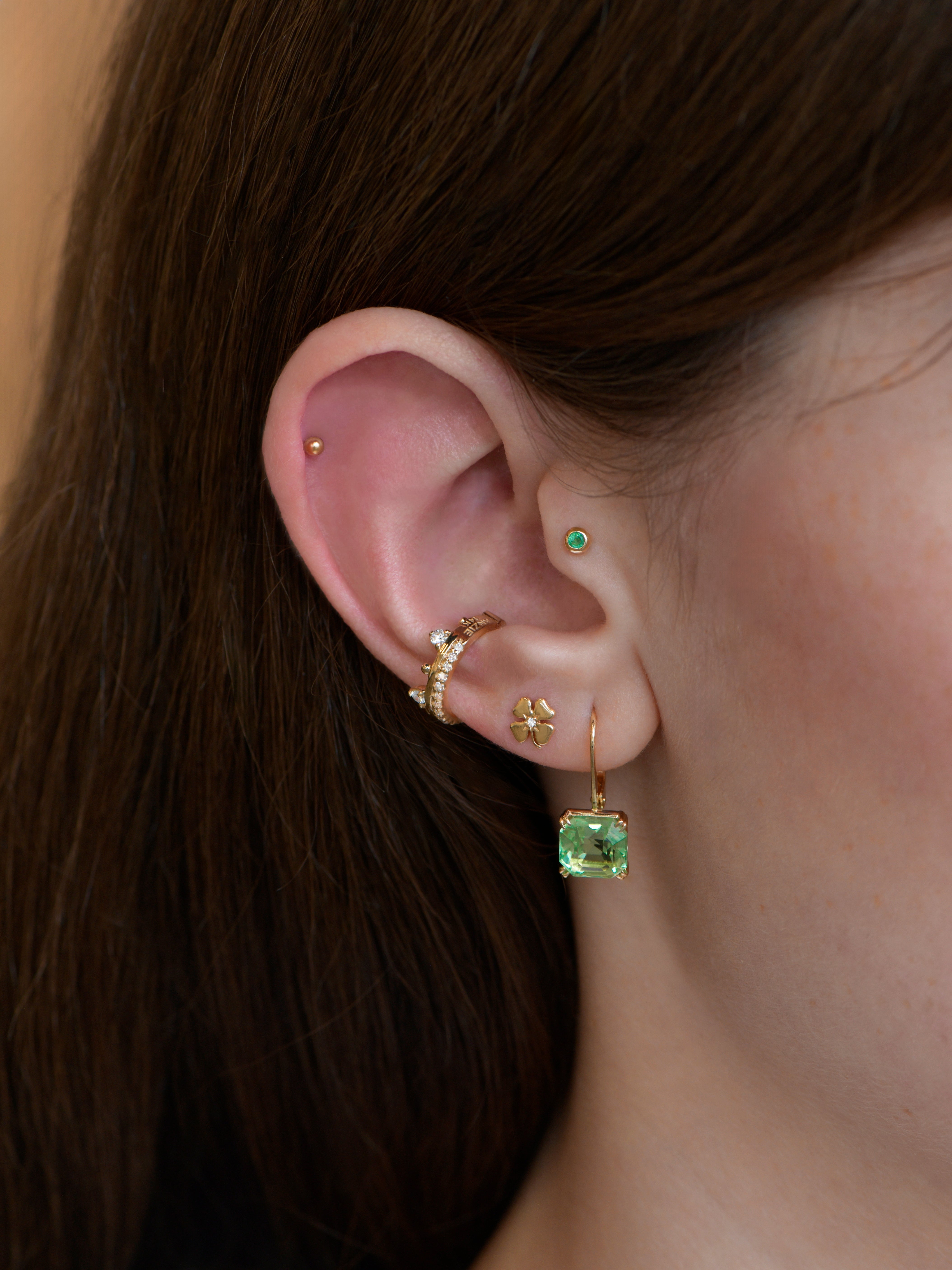 Jac+Jo Harper Square Drop Earrings