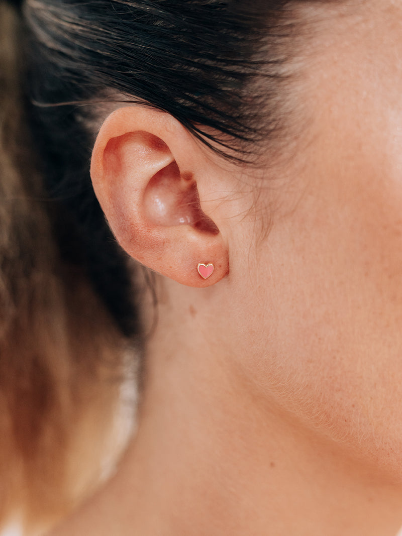 Jac + Jo Clous d’Oreilles Icône Cœur