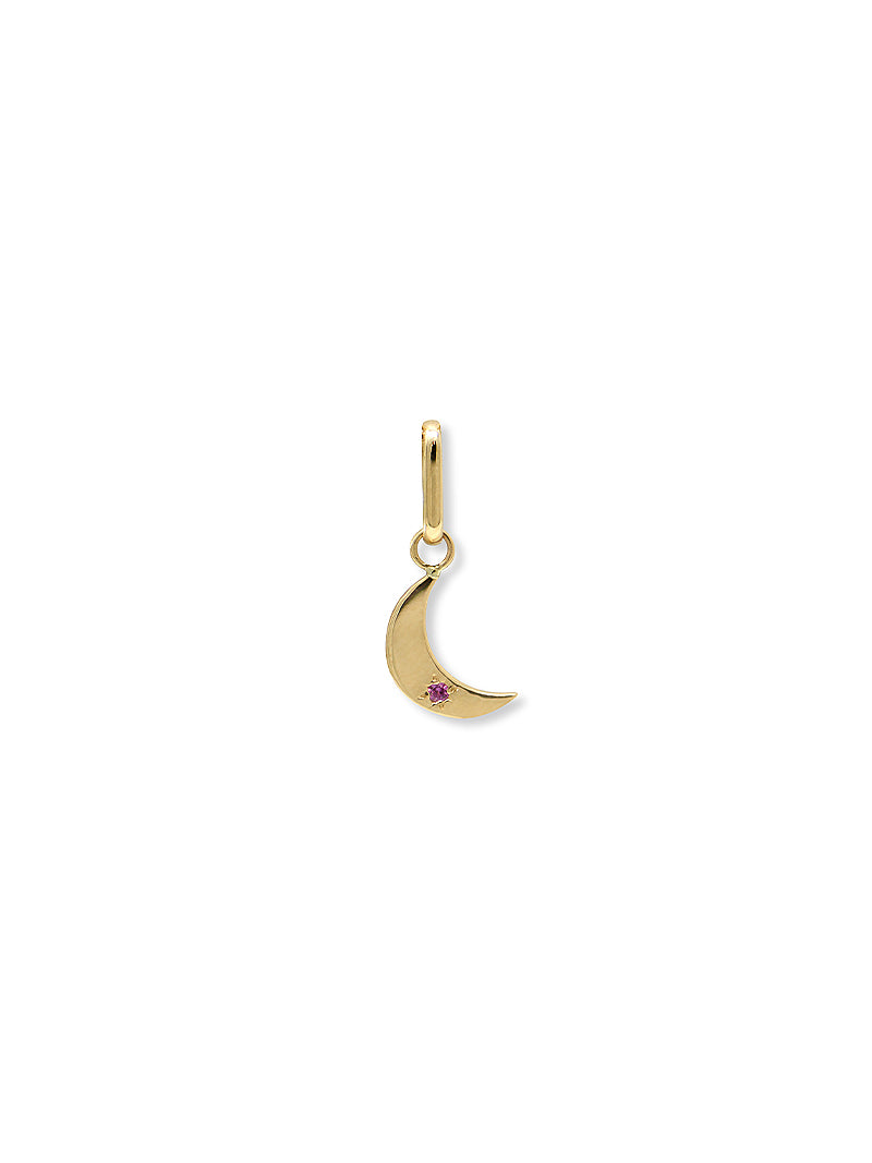 Anzie x Mel Soldera Moon Charm Necklace