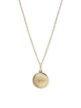 Anzie X Mel Soldera Collier Mauvais Œil avec Cils