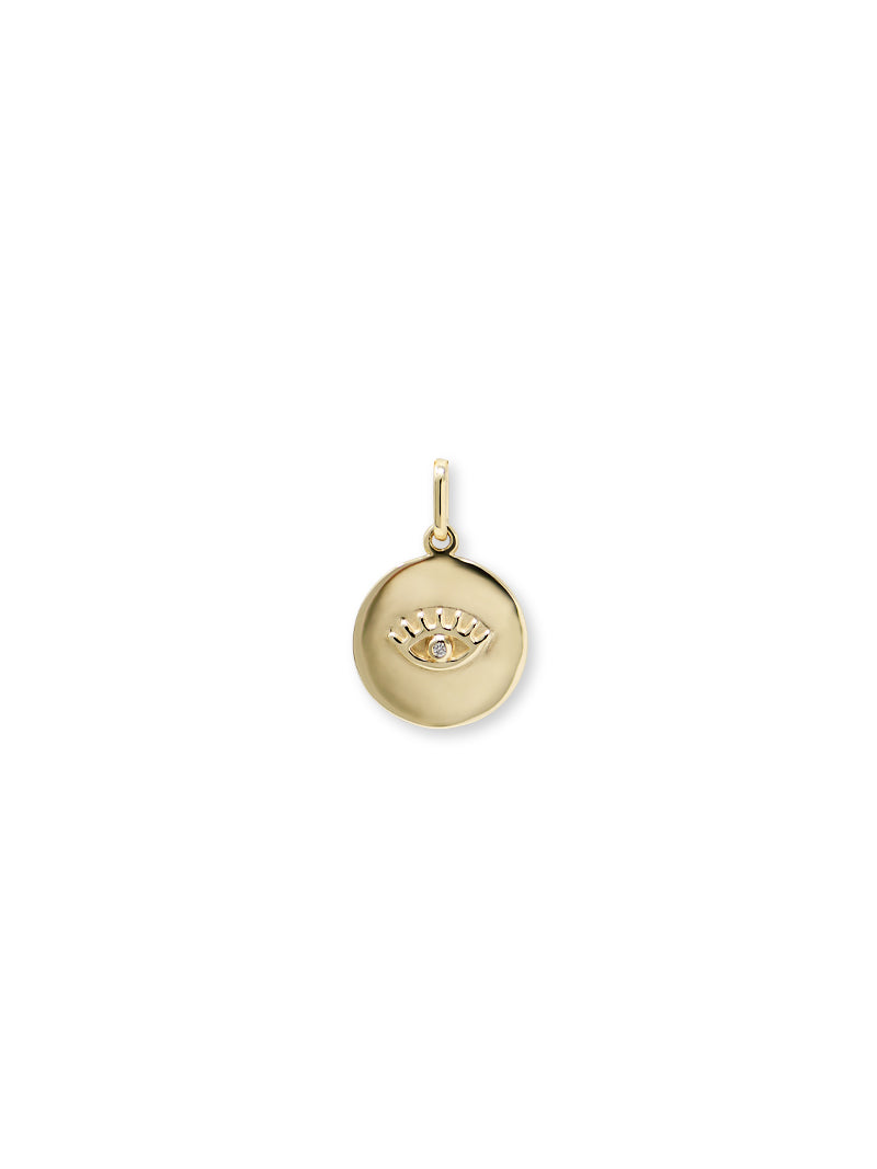 Anzie X Mel Soldera Collier Mauvais Œil avec Cils