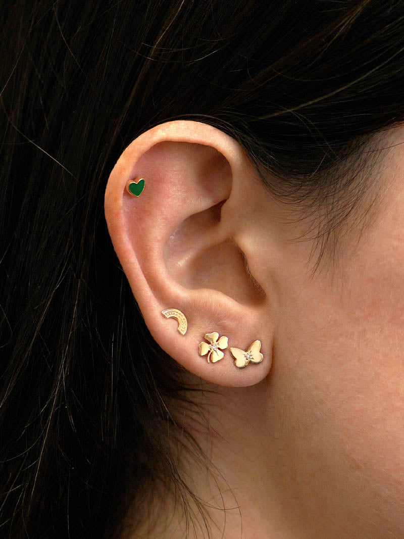 Jac+Jo Icon Clover Studs