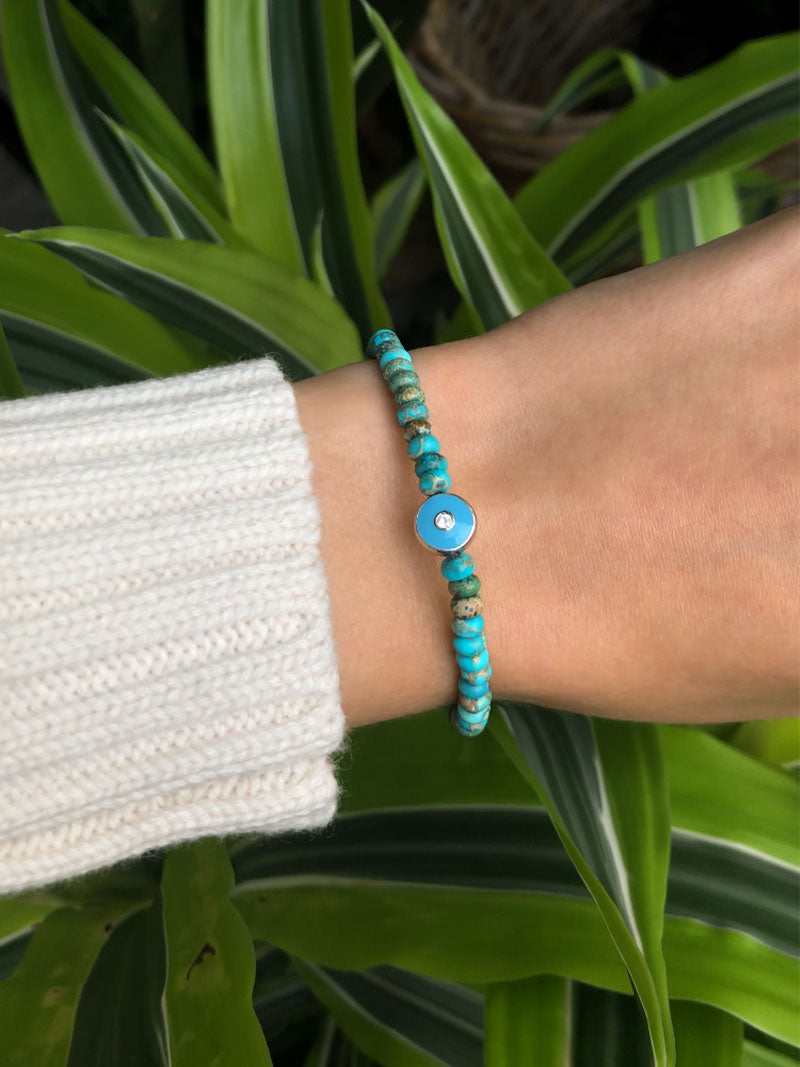 Bracelet Jac+Jo Lifesaver Mauvais Oeil 