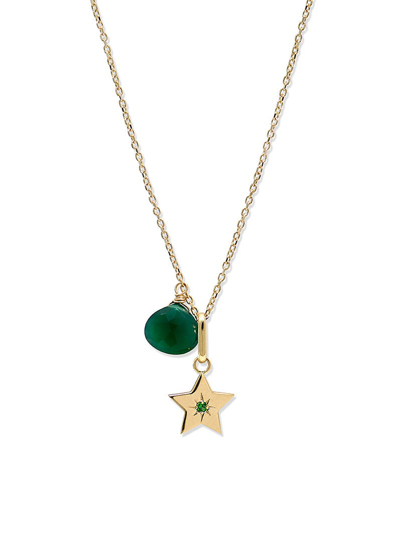 Anzie x Mel Soldera Collier Étoile à Breloques 