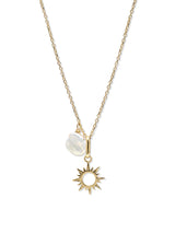 Anzie x Mel Soldera Sun Charm Necklace