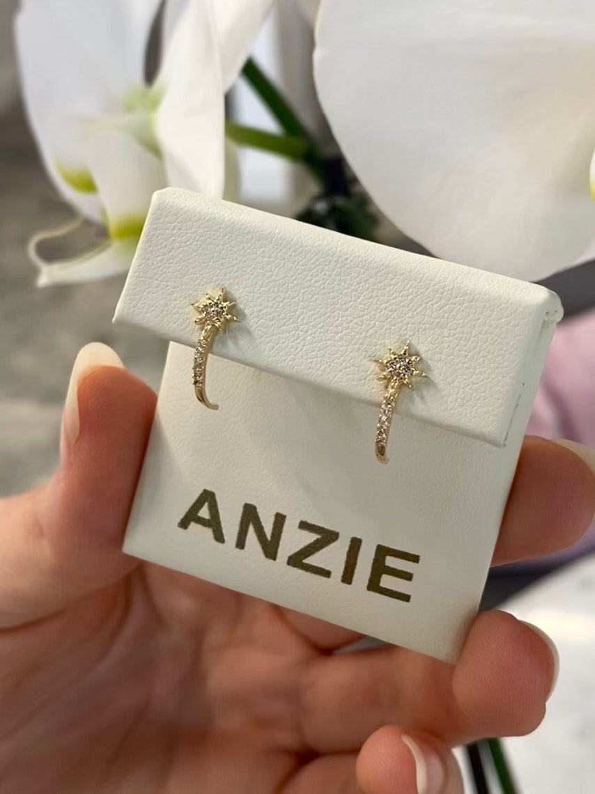 Aztec Micro North Star Half Hoops