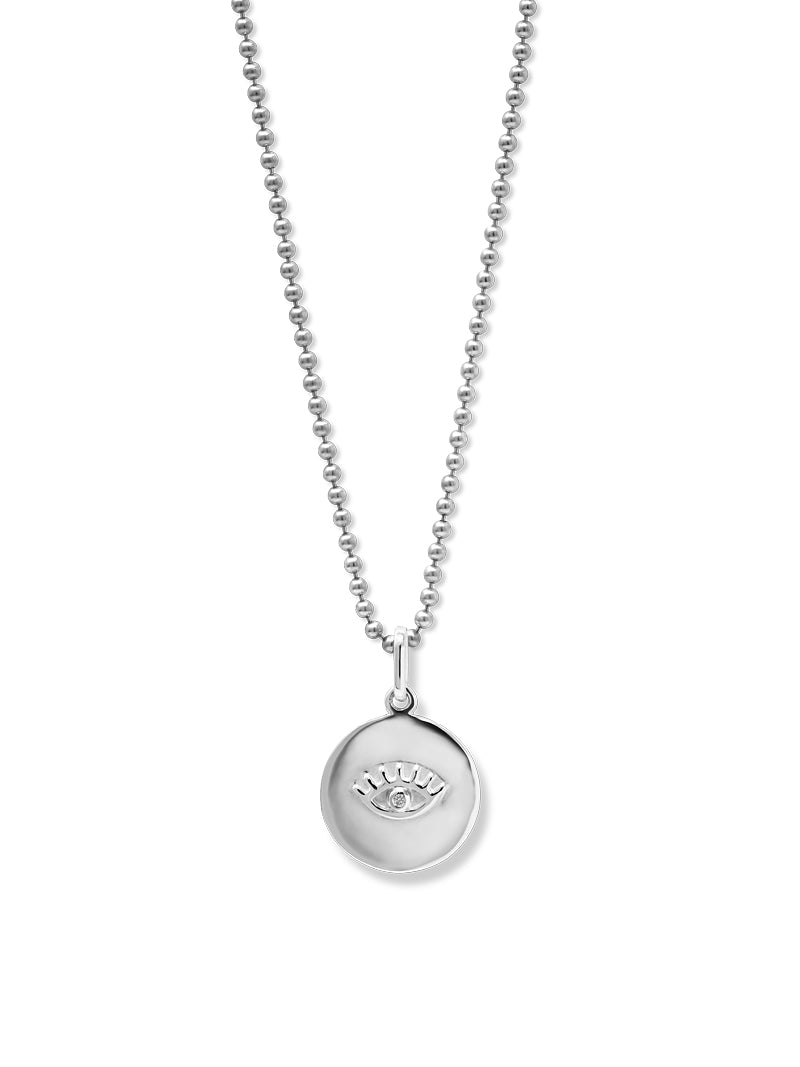 Anzie X Mel Soldera Collier Mauvais Œil avec Cils