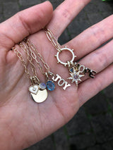 Dew Drop Engravable Pendant Charm