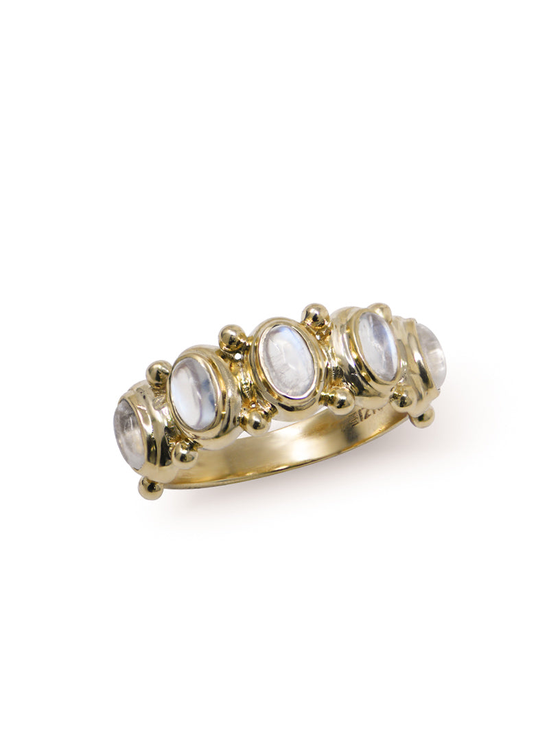 Méditerranée Oval Arch Eternity Ring