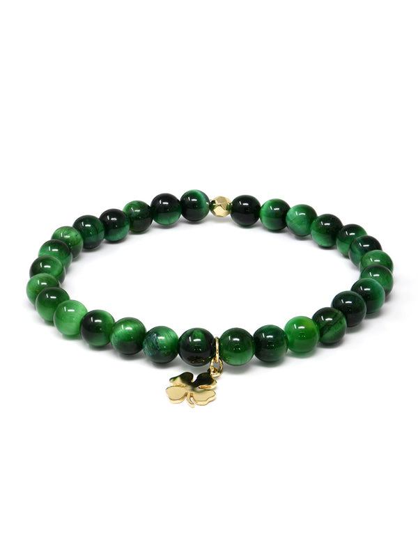 Bohème Green Tiger's Eye Bracelet