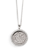 Diamond Monogram Medallion