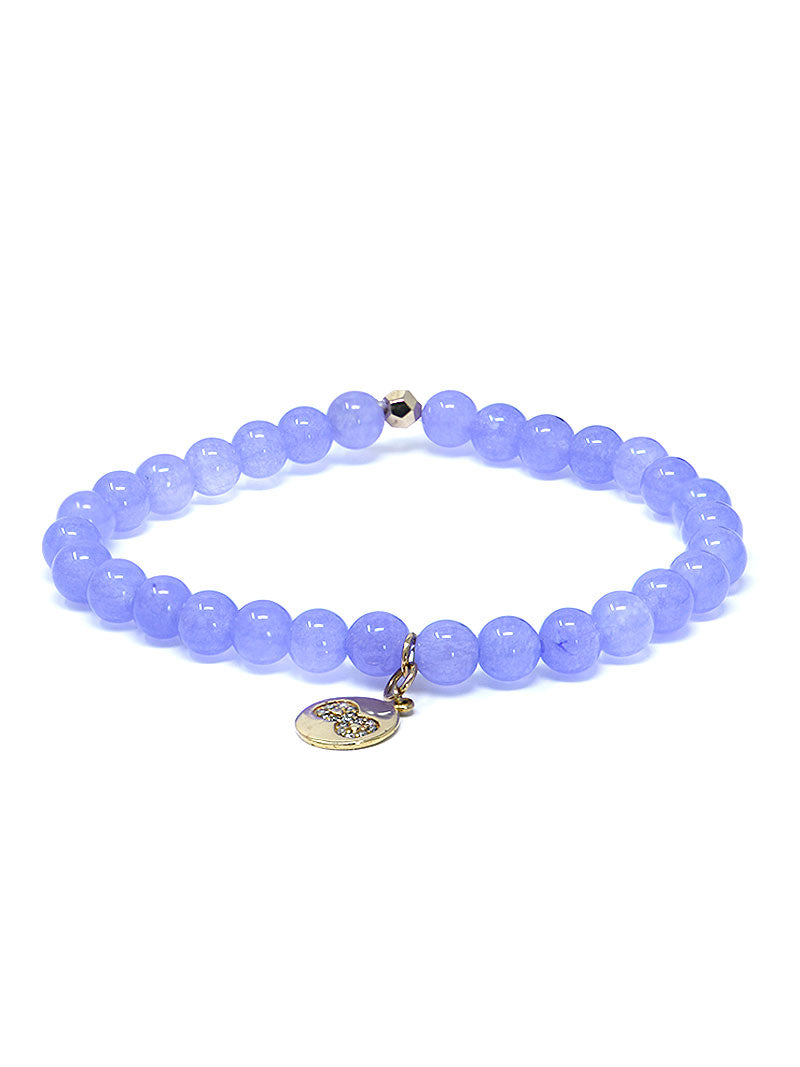 Bracelet Bohème Jade Violet