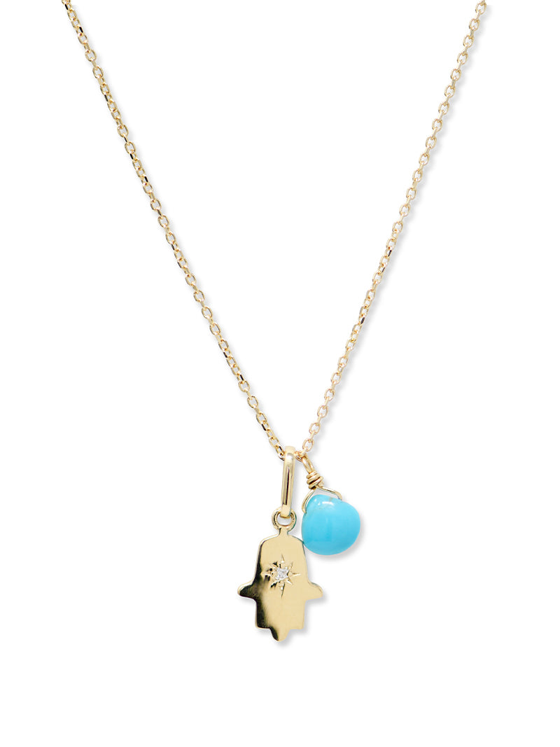 Collier à Breloques Hamsa