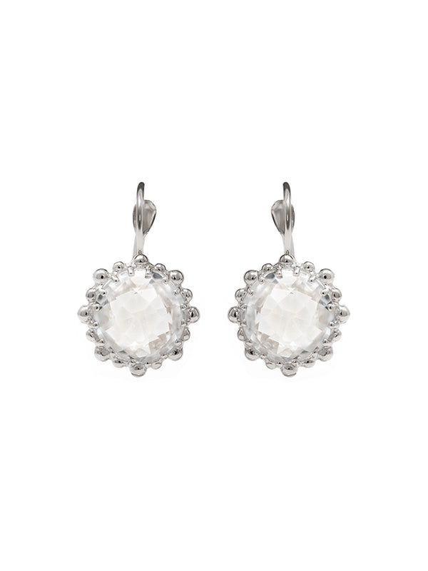 Dew Drop Snowflake Earrings