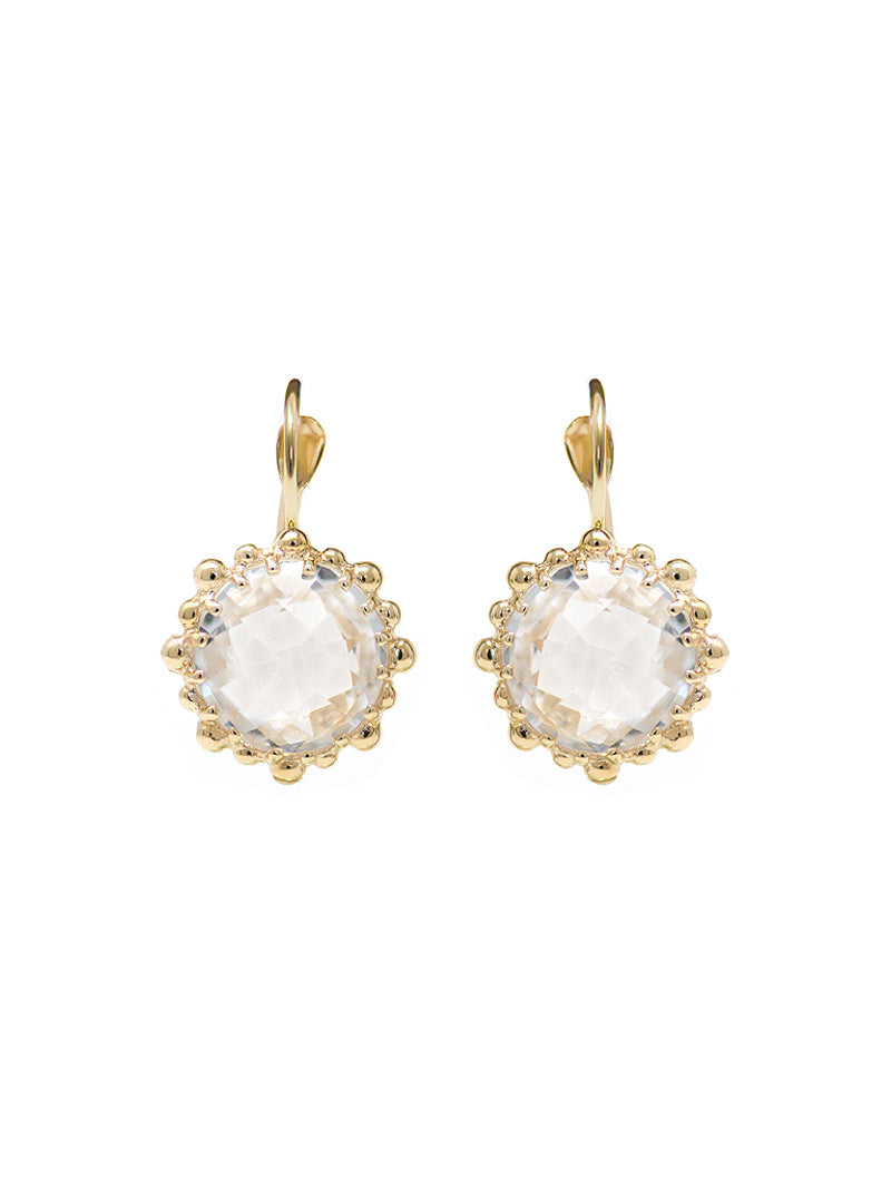 Dew Drop Snowflake Earrings