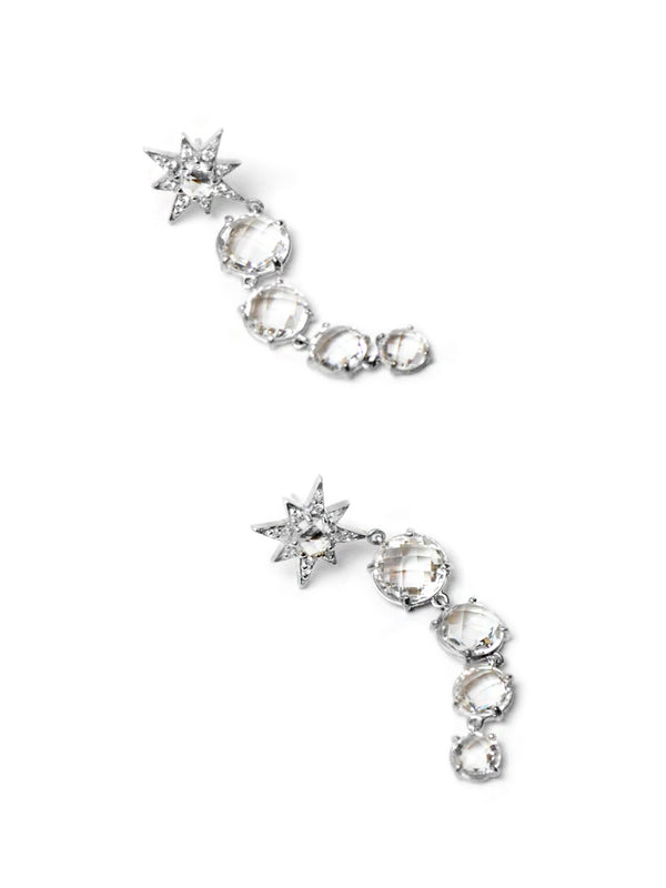 Boucles d'oreilles étoile dégradées Aztec