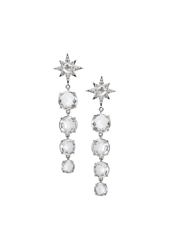 Boucles d'oreilles étoile dégradées Aztec