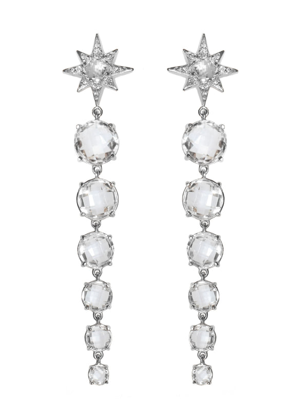 Boucles d'oreilles étoile dégradées Aztec