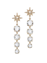 Boucles d'oreilles étoile dégradées Aztec