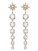 Boucles d'oreilles étoile dégradées Aztec