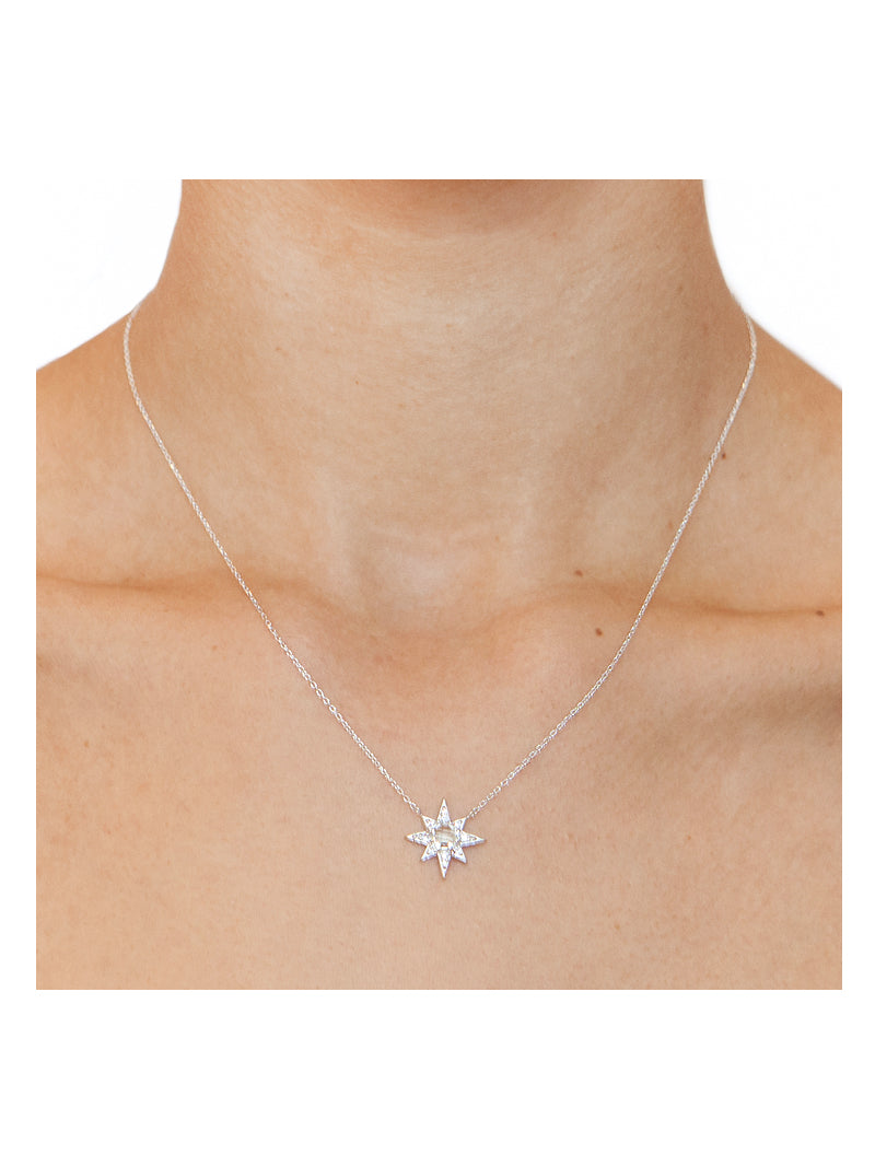 Aztec Mini Starburst Necklace