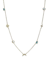 Aztec Luna Diamond Mélange Necklace