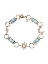 Aztec Luna Link Bracelet
