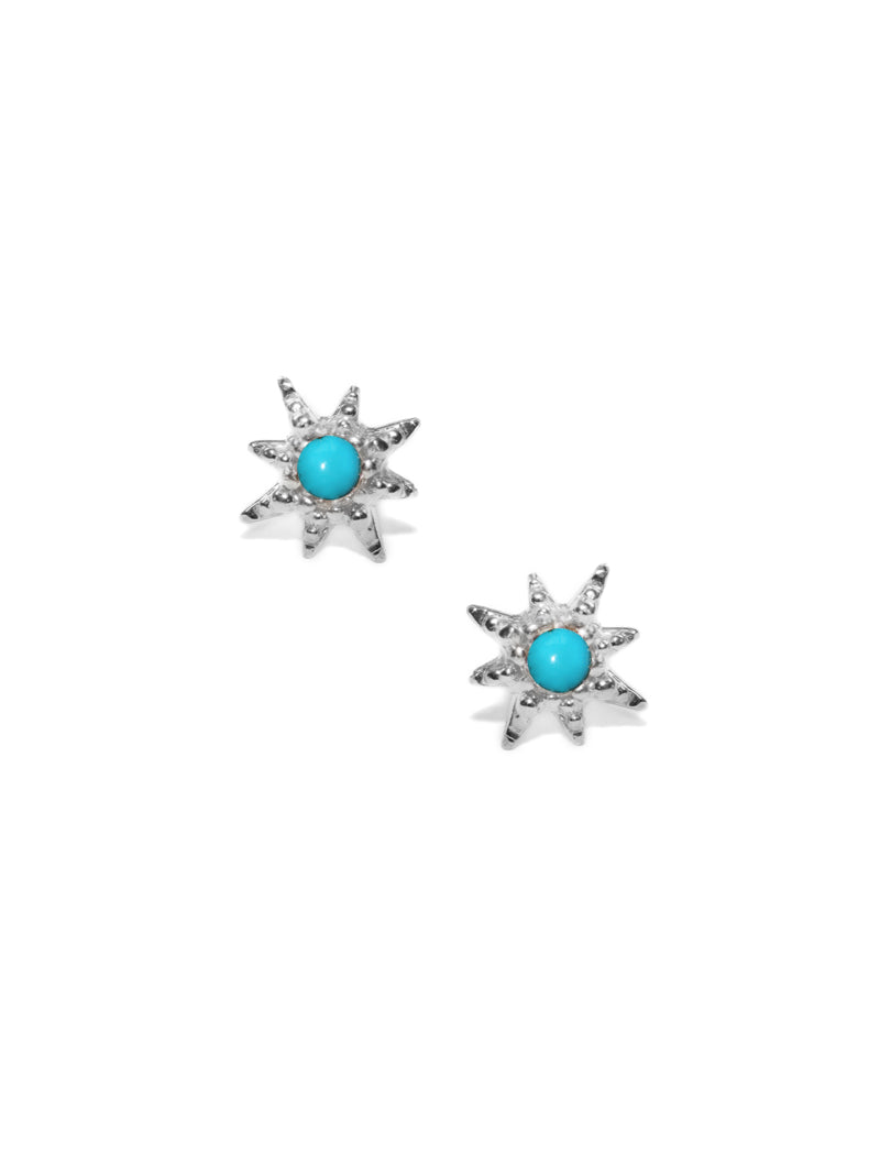 Micro Aztec Starburst Studs