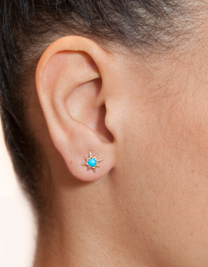 Clous d’Oreilles Micro Éclat d’Étoiles Aztec