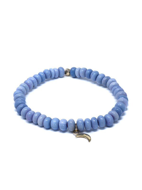 Bohème Lavender Opal Rondelle Bracelet